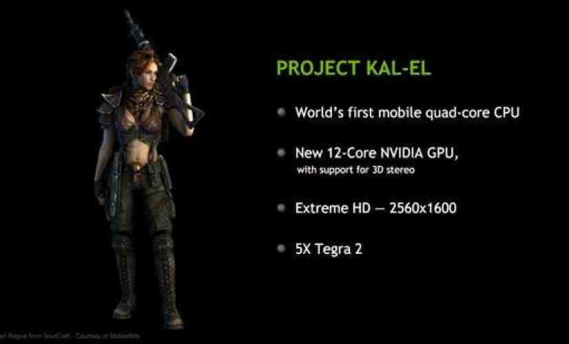 NVIDIA reveals quad-core Kal-El processor, debuting in tablets this August