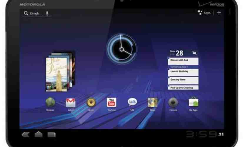 Verizon Motorola XOOM launch official