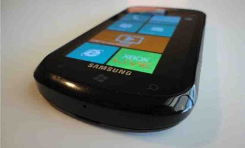 Microsoft pulls Windows Phone 7 update for Samsung devices