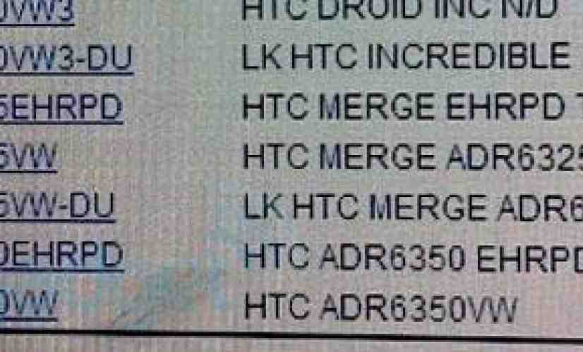 HTC DROID Incredible 2 makes an appearance in Verizon's systems
