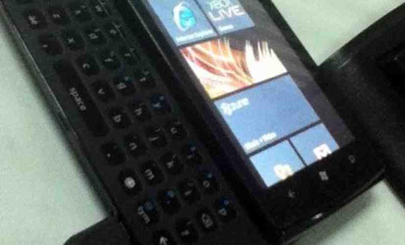 Sony Ericsson Windows Phone 7 slider spotted in the wild?