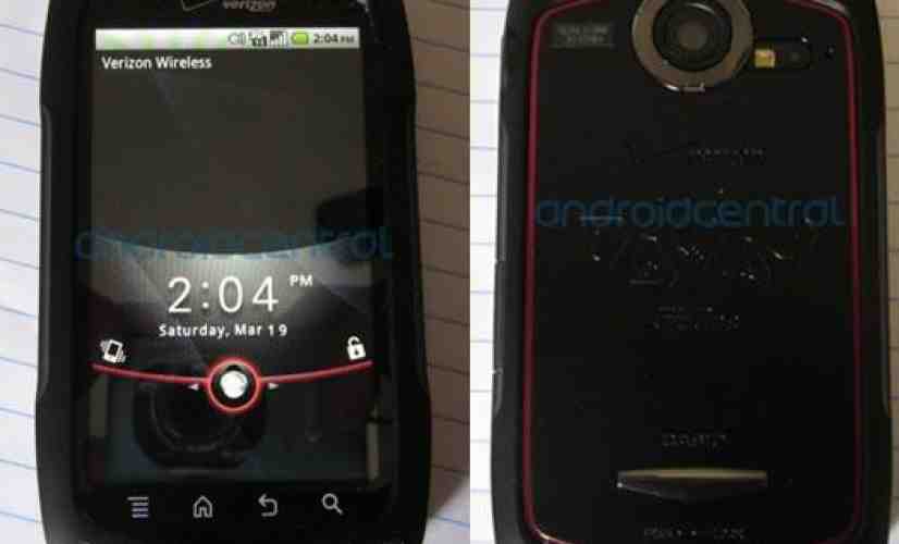 Casio C771 G'zOne leaks, sports Android 2.2 in a ruggedized package