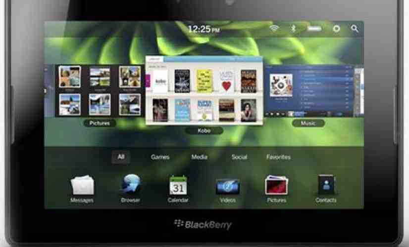 BlackBerry PlayBook live on Sprint's site, still coming this summer