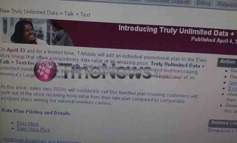 T-Mobile set to unveil new unlimited promo plan on April 13th?