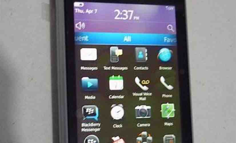 BlackBerry Torch 2 and its 1.2GHz processor spotted in the wild