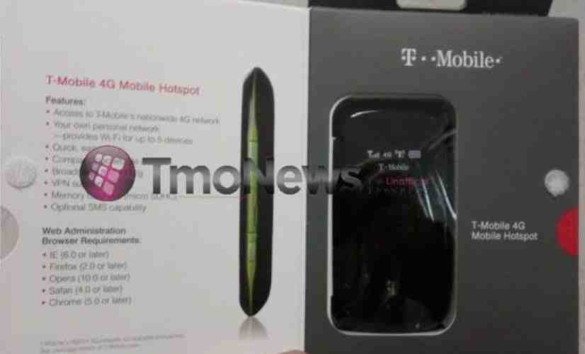 T-Mobile 4G Mobile Hotspot set to launch this Wednesday [UPDATED]