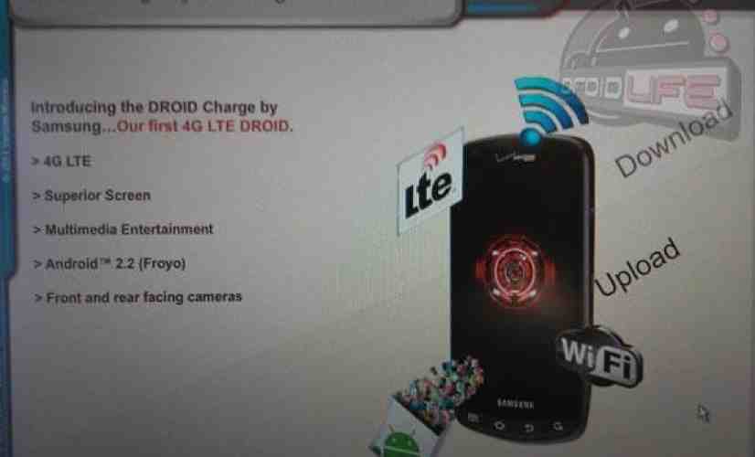 Samsung DROID Charge employee training gets underway as more pricing info leaks