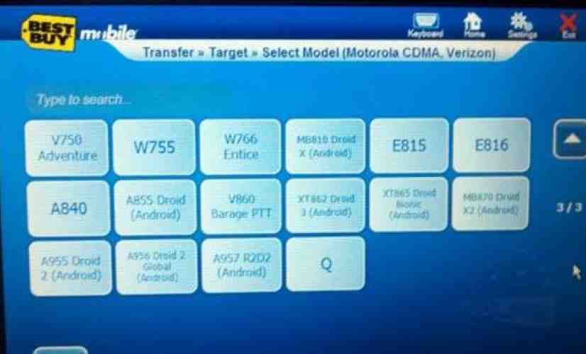 Motorola DROID 3, DROID X2 sneak into Best Buy's system