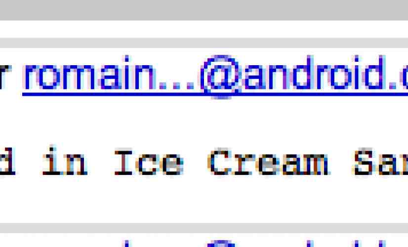 Ice Cream Sandwich seemingly confirmed as the next version of Android