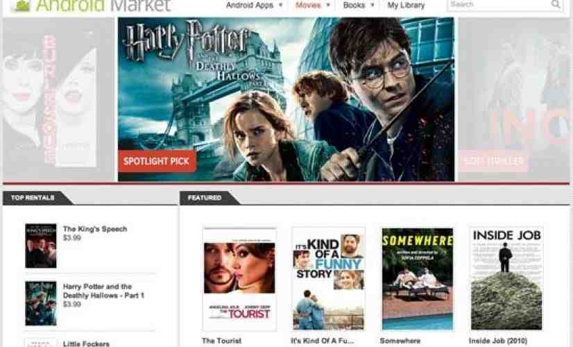 Google unveils movie rentals, Music Beta for Android