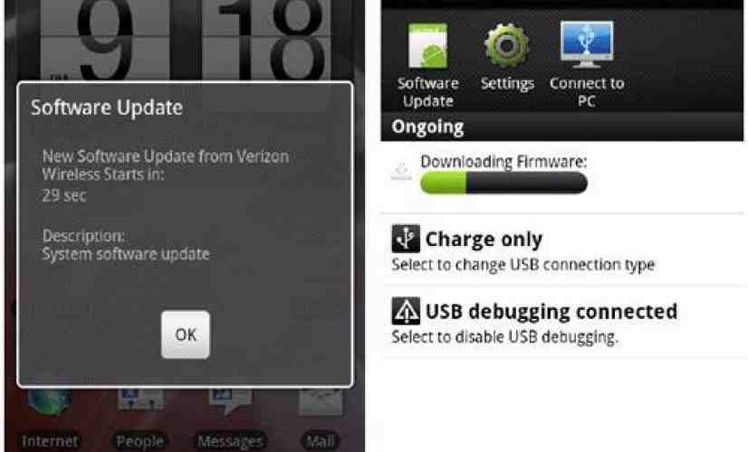 HTC ThunderBolt software update finally begins making its way to users