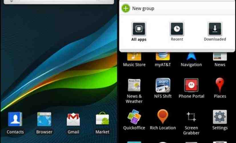 Motorola Atrix 4G's Android 2.3 Gingerbread update previewed on video