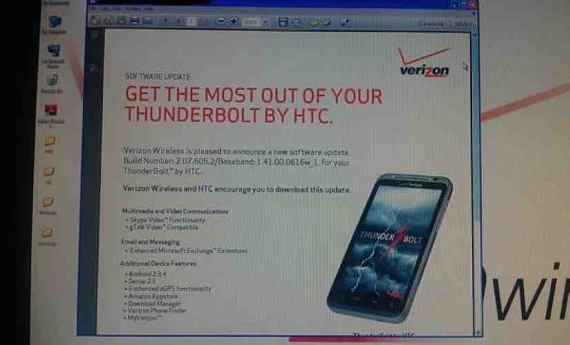 HTC ThunderBolt Gingerbread update rumored to be landing on June 30th