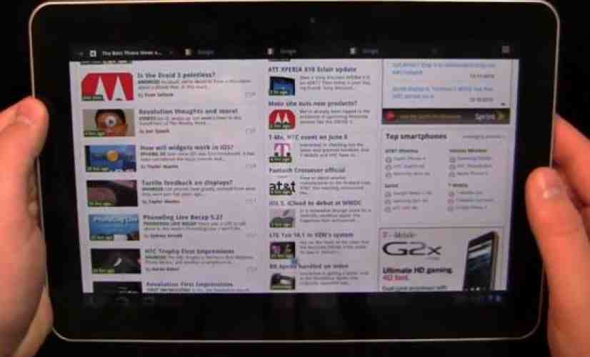 Samsung Galaxy Tab 10.1 Google I/O edition gets an update to Android 3.1