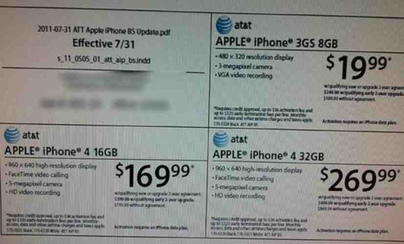 iPhone 3GS, 4 to see price cuts at Radio Shack and Target tomorrow?