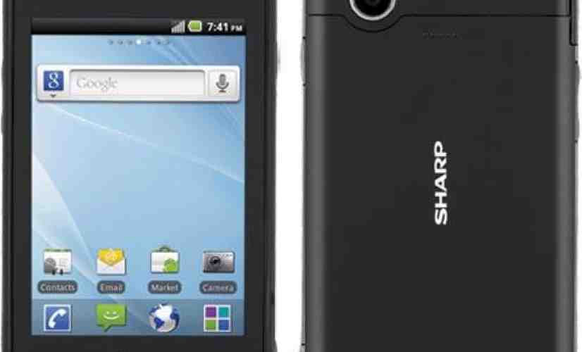 Sharp FX Plus officially arrives at Walmart with Android 2.2 in tow