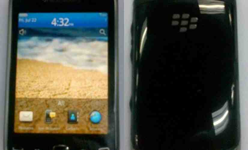 BlackBerry Curve 9380 poses for a pair of photos