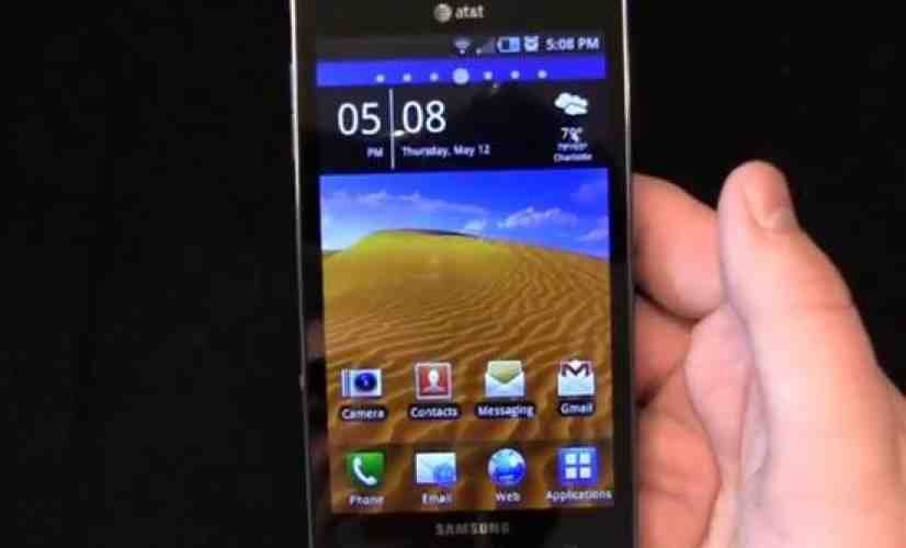 Samsung Infuse 4G due to get Android 2.3 Gingerbread this month