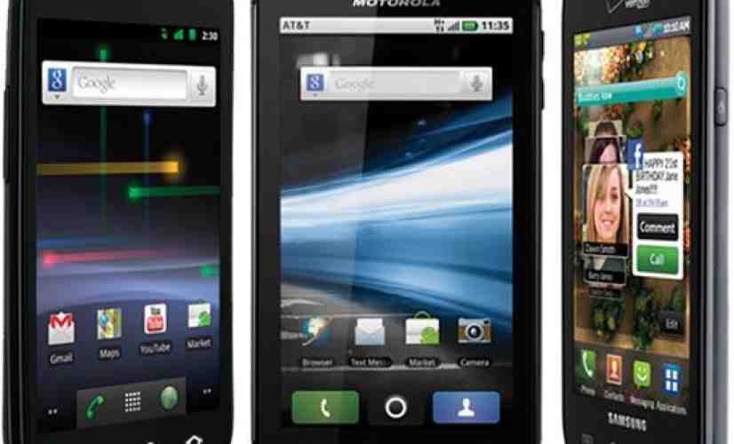 Samsung Nexus S 4G, Motorola Atrix 4G, Samsung Fascinate are all free at Best Buy tomorrow