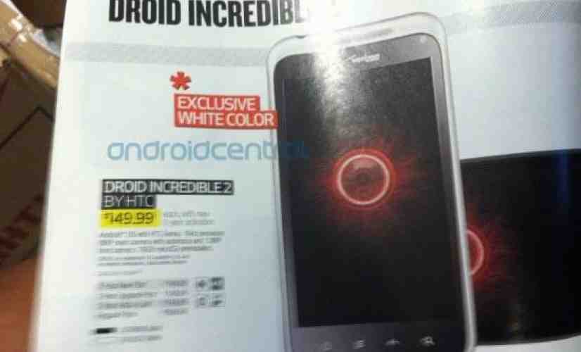 White HTC DROID Incredible 2 coming to Best Buy for $149.99