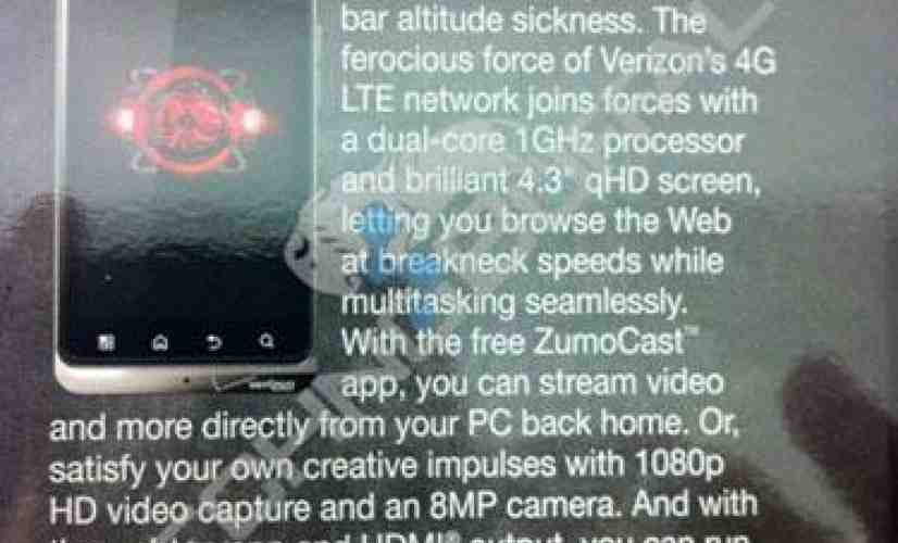 Motorola DROID Bionic specs surface once again [UPDATED]