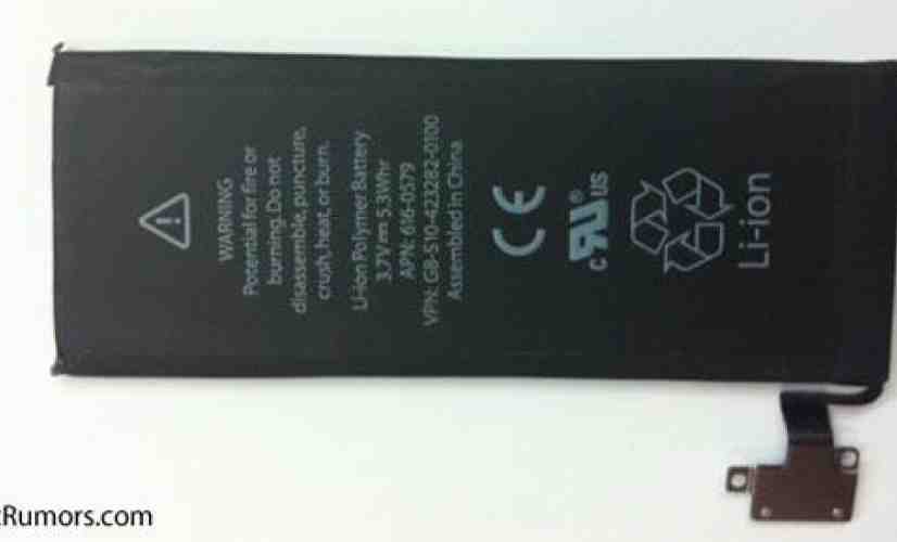 Purported iPhone 5 battery, camera, and audio jack flex cable images leak