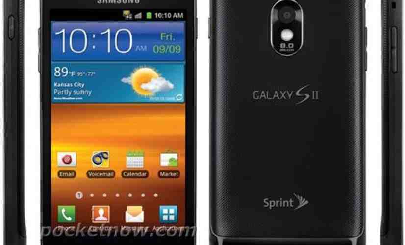 Sprint Samsung Epic 4G Touch press images leak out for all to see