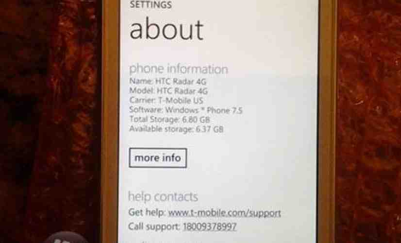 HTC Radar 4G for T-Mobile, Hero S for U.S. Cellular images leak out