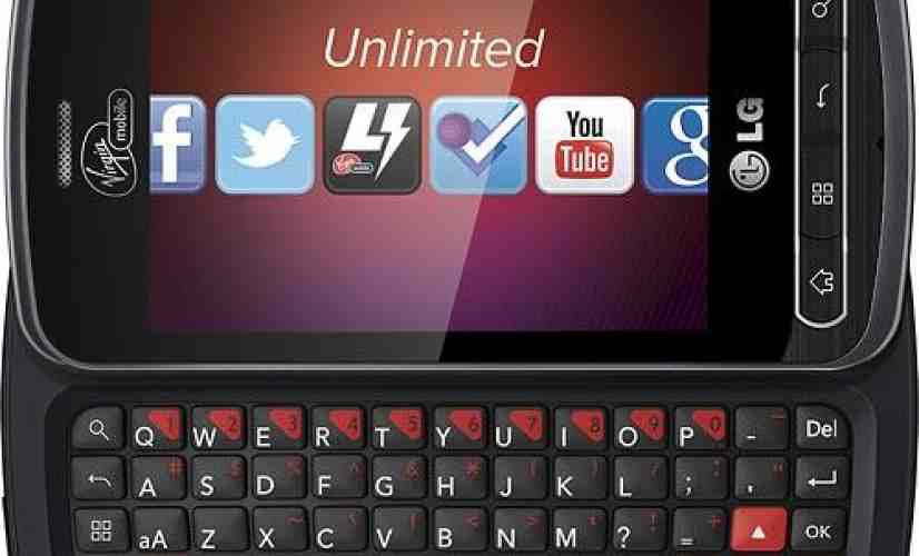 LG Optimus Slider for Virgin Mobile outed by Best Buy
