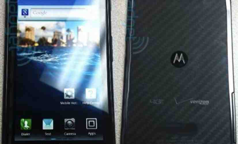 Motorola Spyder / DROID HD and XOOM 2 caught on camera again