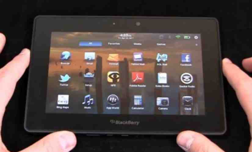 RIM pushes BlackBerry PlayBook OS 2.0 to February 2012
