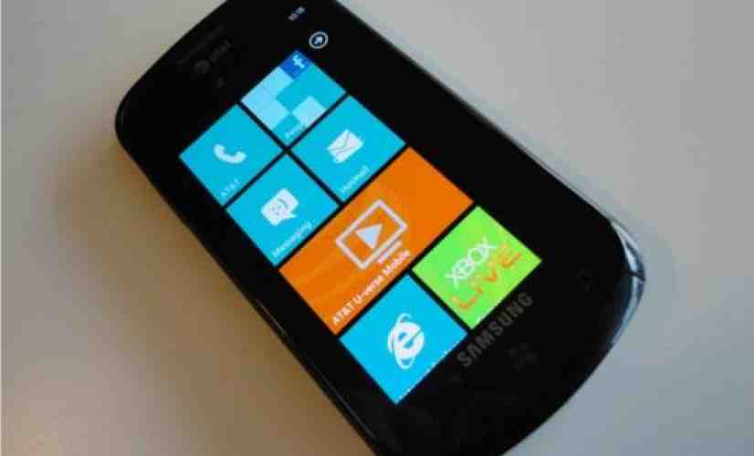 Samsung Focus 1.4 now being updated to Windows Phone 7.5 Mango