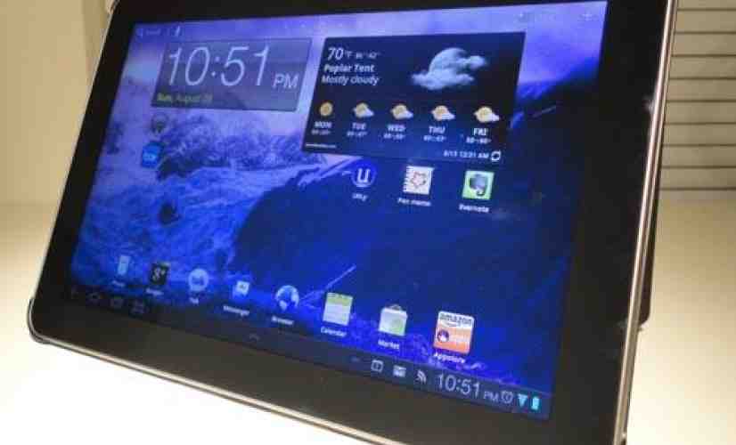 Samsung Galaxy Tab 10.1 getting Android 3.2 update again today
