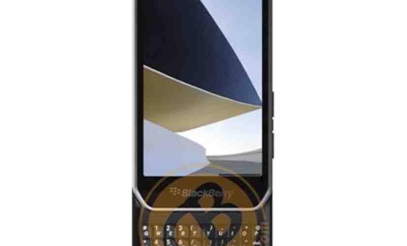 BlackBerry Milan render leaks out, combines BlackBerry 10 with slider form factor