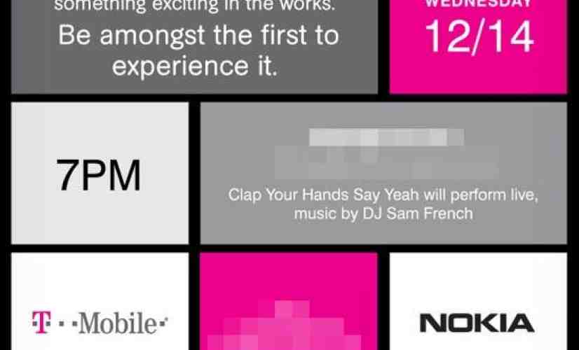 T-Mobile, Nokia teaming up to hold an event on December 14th [UPDATED]
