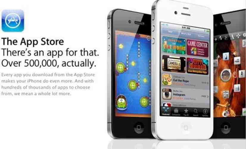 Apple App Store serves up over 500,000 apps, 18 billion downloads
