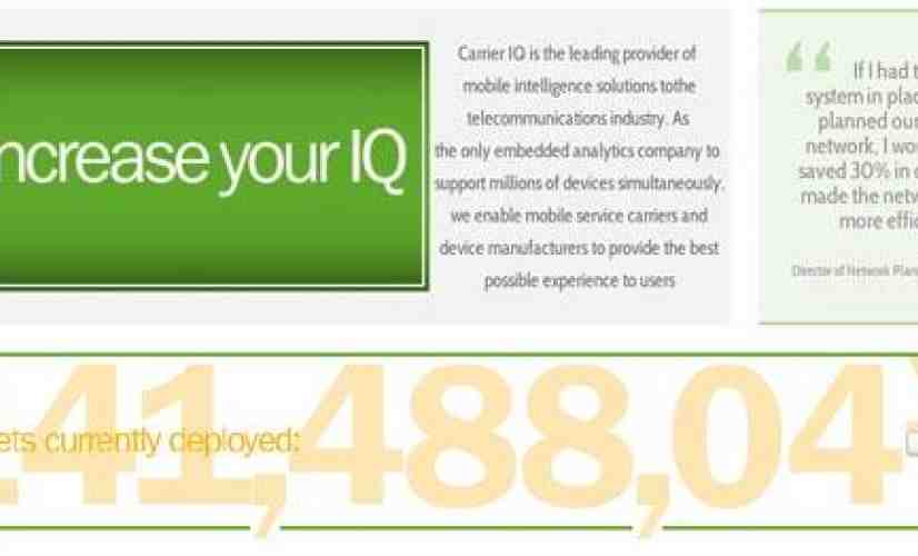 Carrier IQ details SMS collection bug, log file issues in new report