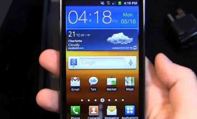 Samsung Galaxy S II and Galaxy Note to see Ice Cream Sandwich in Q1 2012, other products to follow