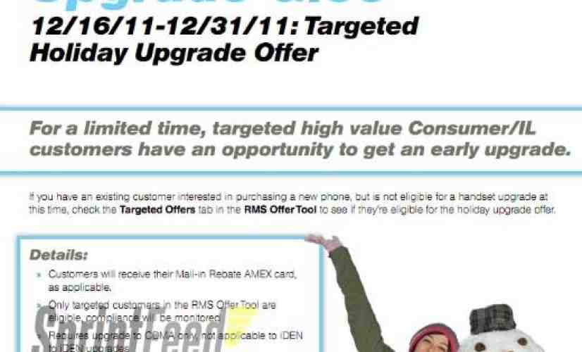 Sprint offering early upgrades to some customers