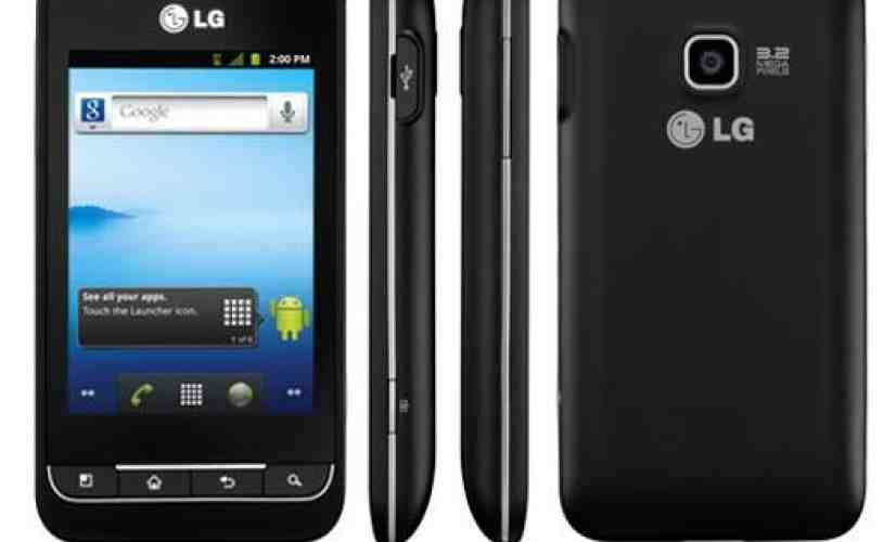LG Optimus 2 surfaces on LG's website
