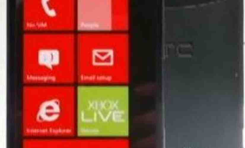 HTC Radiant Windows Phone render leaks out ahead of AT&T debut