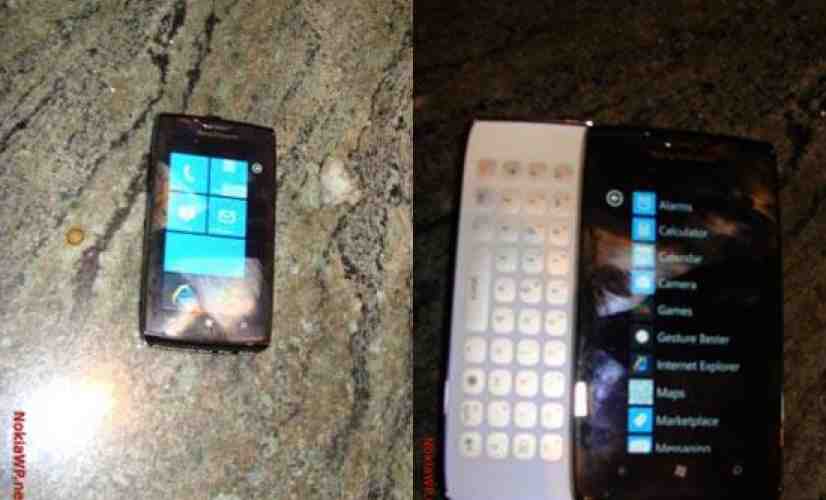 Sony Ericsson Windows Phone prototype surfaces in another set of images
