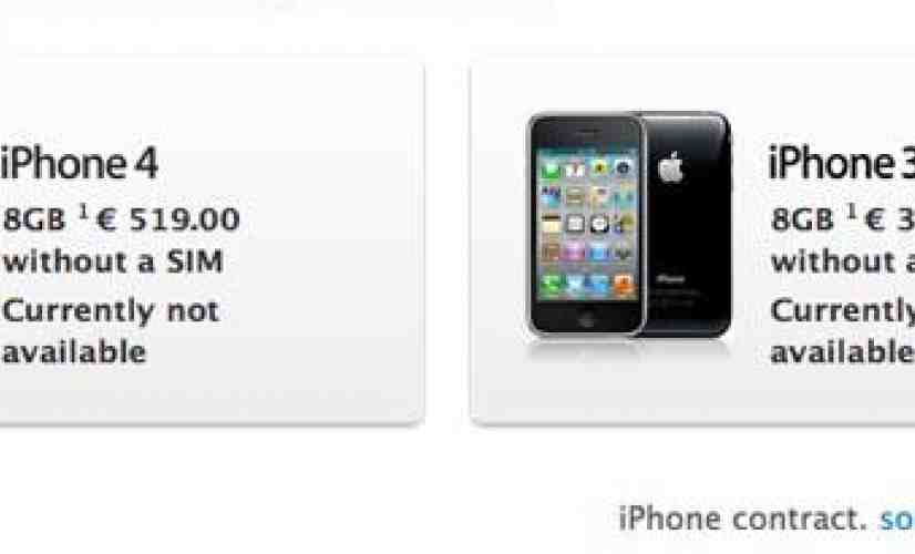 Apple yanks several iPhones, 3G iPad 2 from German online store after Motorola legal victory [UPDATED]