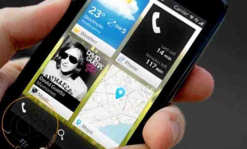 Leaked BlackBerry 10 images tease widgets, new app icons
