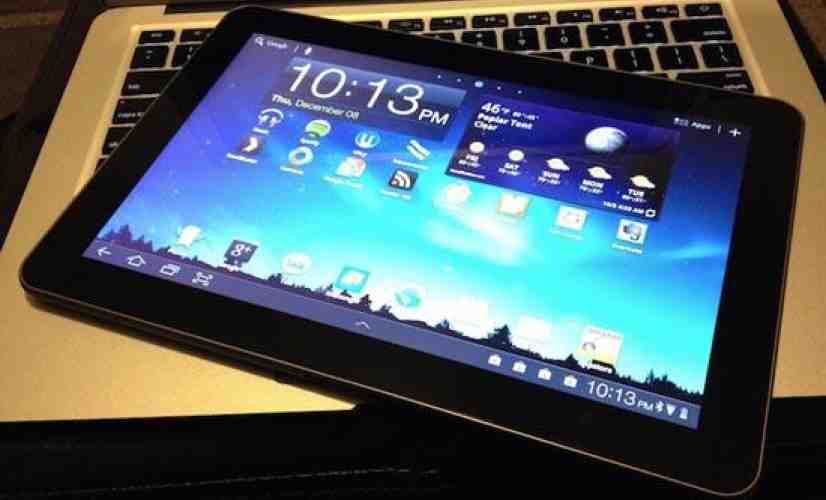 Wi-Fi-only Samsung Galaxy Tab 10.1 software update now pushing out