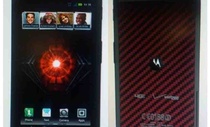 Leaked images out limited edition Motorola DROID RAZR for Verizon employees