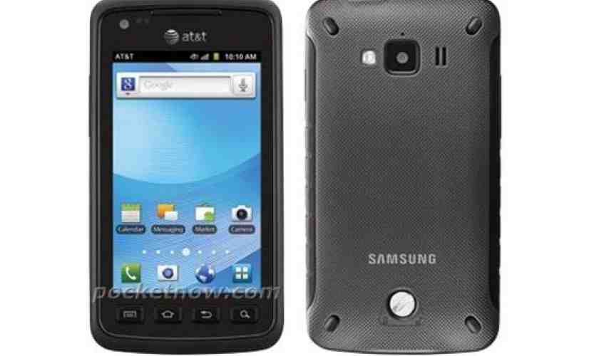 Samsung Rugby Smart shows up in leaked renders, complete with AT&T branding