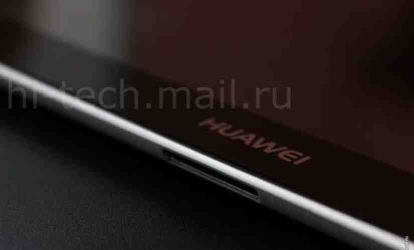Huawei 10-inch Android tablet spied in leaked close-up shots