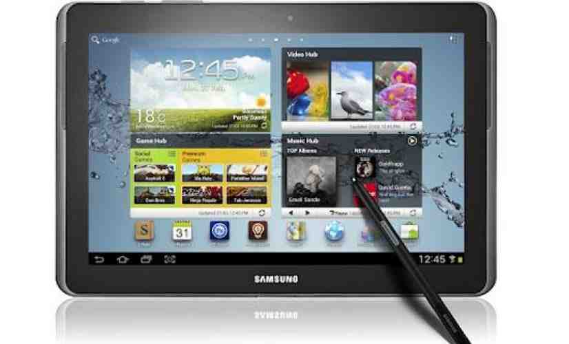 Samsung Galaxy Note 10.1 officially official, includes S Pen and Android 4.0