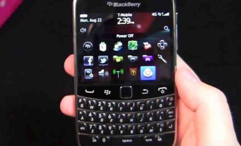 T-Mobile BlackBerry Torch 9810, Bold 9900 OS 7.1 updates now rolling out
